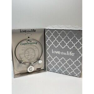 Love This Life C Is Captivating Bangle Bracelet New